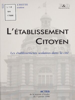 cover image of L'Établissement citoyen